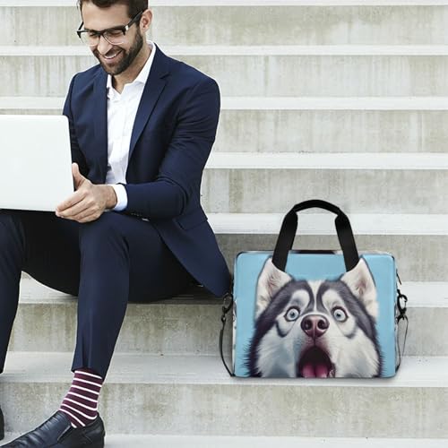 Étui à fermeture éclair pour ordinateur portable 15.6 Husky Sibérien