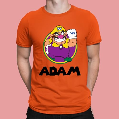 Image of Customizable Super Family Shirt, Customized Friends Matching Tee, Birthday Shirt, Shirt Kart Shirts, Yoshi Bowser Jr Daisy Rosalina Peach Koopa Waluigi Wario Toad T Shirts