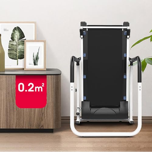 Image of Rehabilitation Motorized Treadmill with Handrail - Multifunction Foldable Treadmill for Seniors Home Office Physical Exercise - Home Treadmill