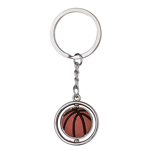 Preisvergleich Produktbild LUOEM Basketball Schlüsselanhänger Schlüsselring Metall Schlüsselbund Taschen Auto Schlüssel Charme Dekoration Geschenk