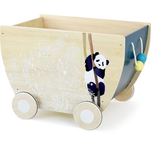 Vilac - Chariot à Jouets de La Canopée - Accesoire pour Jouets - A partir de 2 Ans - 1201