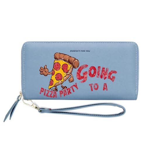 OIDERY Personalized Delicious Pizza Women's Wallet,Holiday Gift,Graduation Gift for Friend,Birthday Gift for Son Daughter from Parents Grandparent