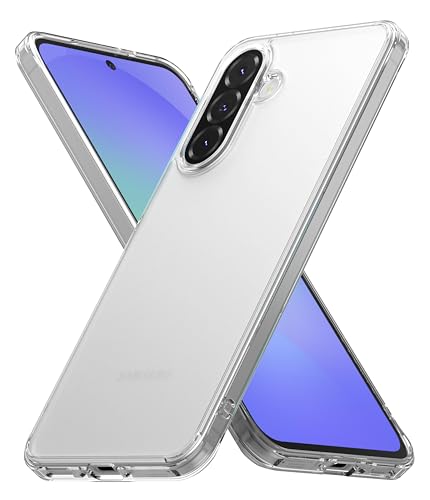 Ringke Fusion [Oil & Dirt Resistant] Compatible with Samsung Galaxy A56 5G Case and Galaxy A36 5G Case, Anti-Fingerprint Technology Prevents Oily Smudges Phone Cover for Women, Men - Matte Clear