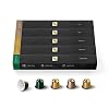 NESPRESSO Original Espresso Selection 50 Coffee Capsules Mix of Cosi Capriccio & Volluto Coffee Light Roasting Ideal for Espresso