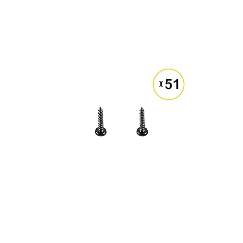 Miniatura 9 de VEVOR Balaustres de cubierta, husillos de cubierta de metal de 36 x 0.75 pulgadas, paquete de 51 balaustres de escalera con tornillos, barandilla de