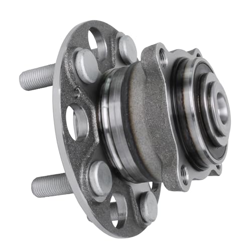 Image of Detroit Axle - FWD Pair Rear Wheel Bearing and Hub Assembly for 2009 2010 2011 2012 2013 2014 Acura TL