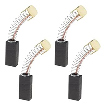 Vhbw 2x Spazzola Di Carbone Per Motore 7 X 7,3 X 11mm Compatibile Con Makita 6333DWA, 6336DWFE - Foto 2