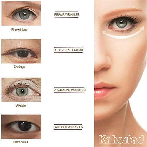 Anti-Wrinkle Snail Essence Roll-On Eye Cream Eye Serum, Eye Serum Roller Massage Cream, Remove Dark Fine Circles Eye Wrinkle Lines Cream Eye Bag Remove Anti Age (5Pcs) #TOP5