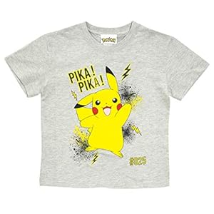 Pokemon Pikachu Pika Pika T-shirt, Kinderen, 80-170, Officiële Koopwaar