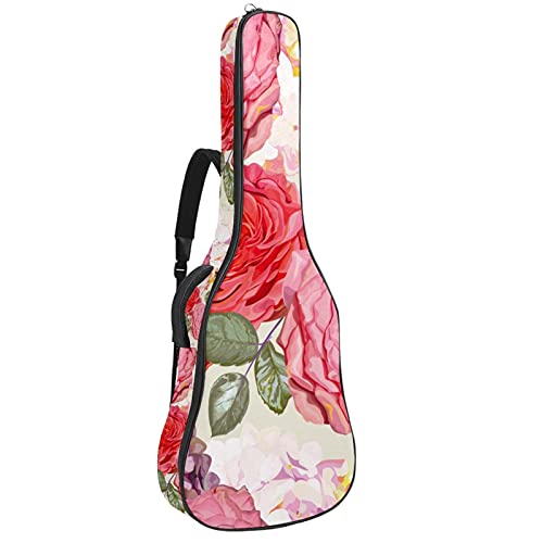 Housse imperméable pour guitare acoustique et classique à fermeture éclair robuste