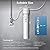 Waterdrop 17UBW-UF 0.01 ?m Ultra Filtration Under Sink Water Filter System for Baçt?ria Reduction, Reduces Lead, Chlorine, Bad Taste & Odor, 24K Gallons, with Dedicated Brushed Nickel Faucet, USA Tech
