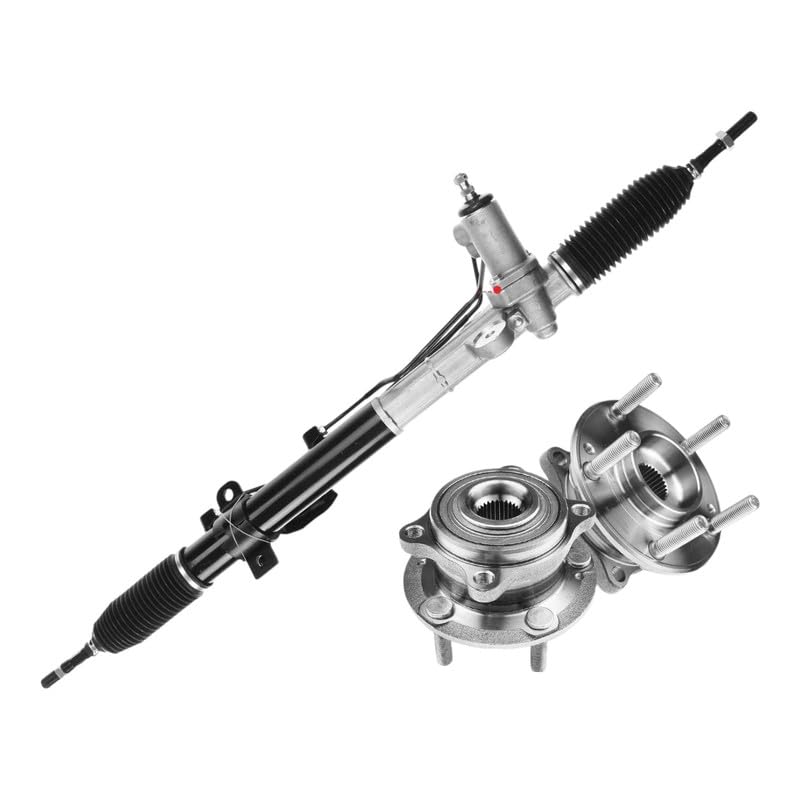 Replacement Parts for Power Steering Rack and Pinion + Hub&Bearing for Hyundai Santa Fe 2007-2009 Mod-A58PP-32113