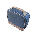 FACILE À TRANSPORTER : Avec la poignée supérieure rembourrée, vous pouvez transporter pratiquement votre projecteur et accessoires lors de vos déplacements. La fermeture éclaire à double sens vous aidera aussi bien garder votre machines.