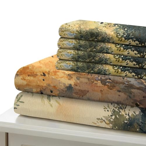 Ensemble de literie 3D microfibre de haute qualité Sunlit Orchard - 7