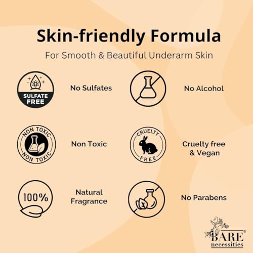 Image of Bare Necessities Rock n Roll Solid Deodorant | Prevents Body Odour | Natural Citrus Fragrance | No Aluminium, Alcohol, Paraben-free | Travel Mini Size Deodorant for Women - 15g