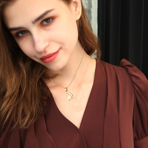 Personalized Sterling Silver Heart Puzzle Necklaces Set – Custom Name 2/3/4/5/6/7/8 Pieces BFF & Family Jewelry with Free Engraving Elegant Packaging for Family Friends4