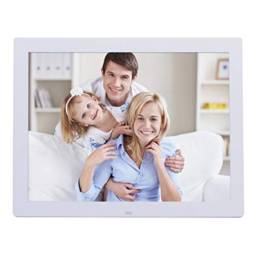Cadre photo électronique 14 pouces HD LLD, le cadeau blanc idéal - 4