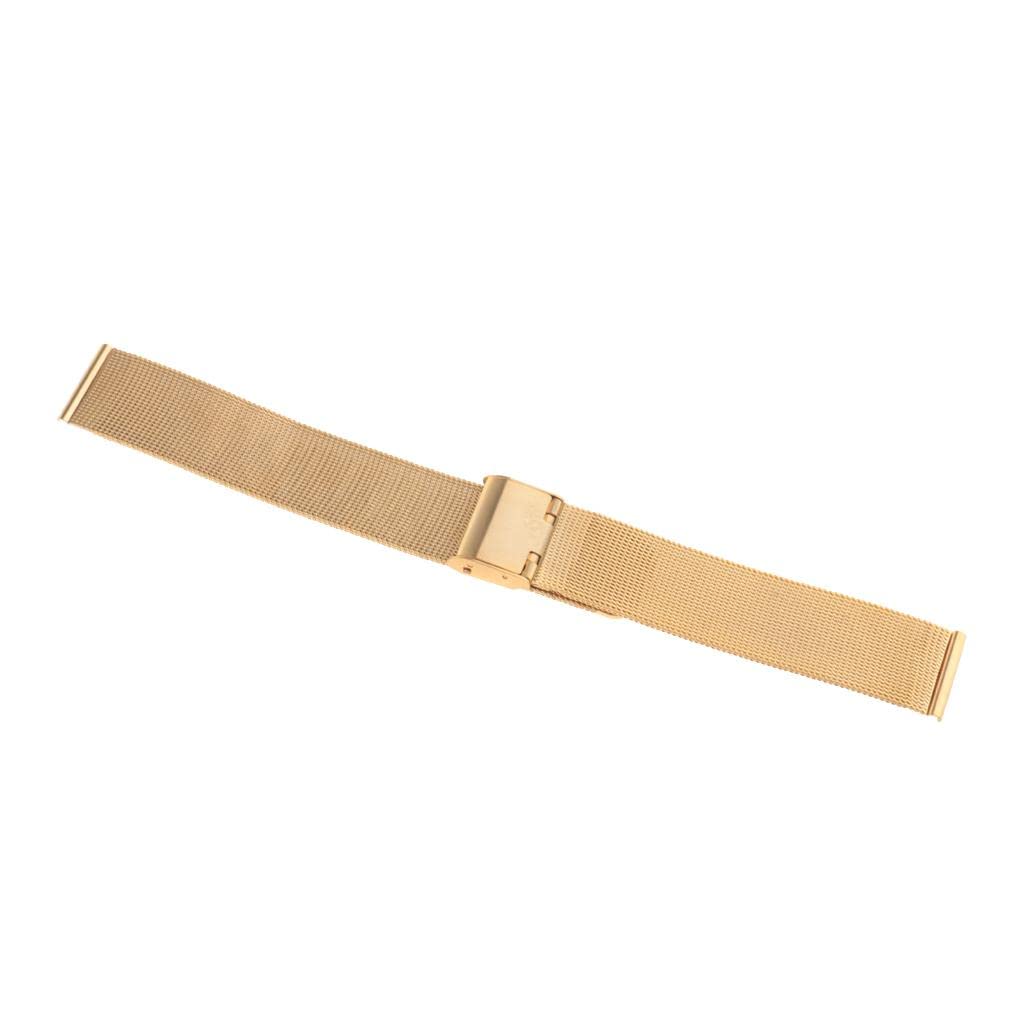 ATORSE® Stainless Steel Bracelet Strap Watch Mesh Replacement Band Gold 18Mm (B0CB1H7QYZ) Amazon Price History, Amazon Price Tracker