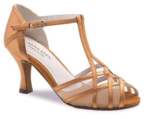 Anna Kern 870-75 multicolor | Dames dansschoenen met T bandje en