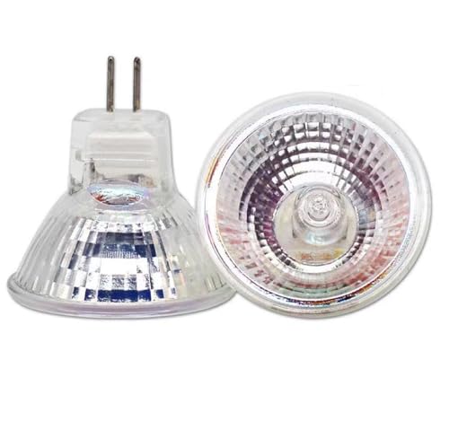JZLBBC 2Pc Bombilla Halogena MR11 20W 220V Bombillas GU4 Focos Halógenos Reflector Lámpara MR11 Bombilla Para Instrumentos 35W