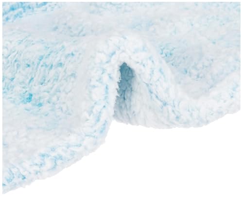 Image of amazon basics Polyester Single Bed Sherpa Blanket (270 GSM) | Polyester Single Layer (Blue)