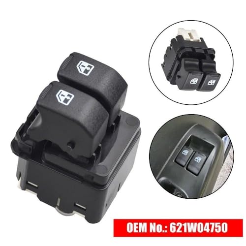 Interrupteur lève-vitre électrique avant gauche pour Daewoo Kalos et Matiz 2005 - 7