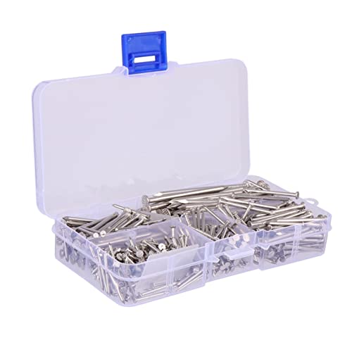 Clavos de Acero Inoxidable 460 Piezas para Carpintería y Proyectos DIY miniatura 1