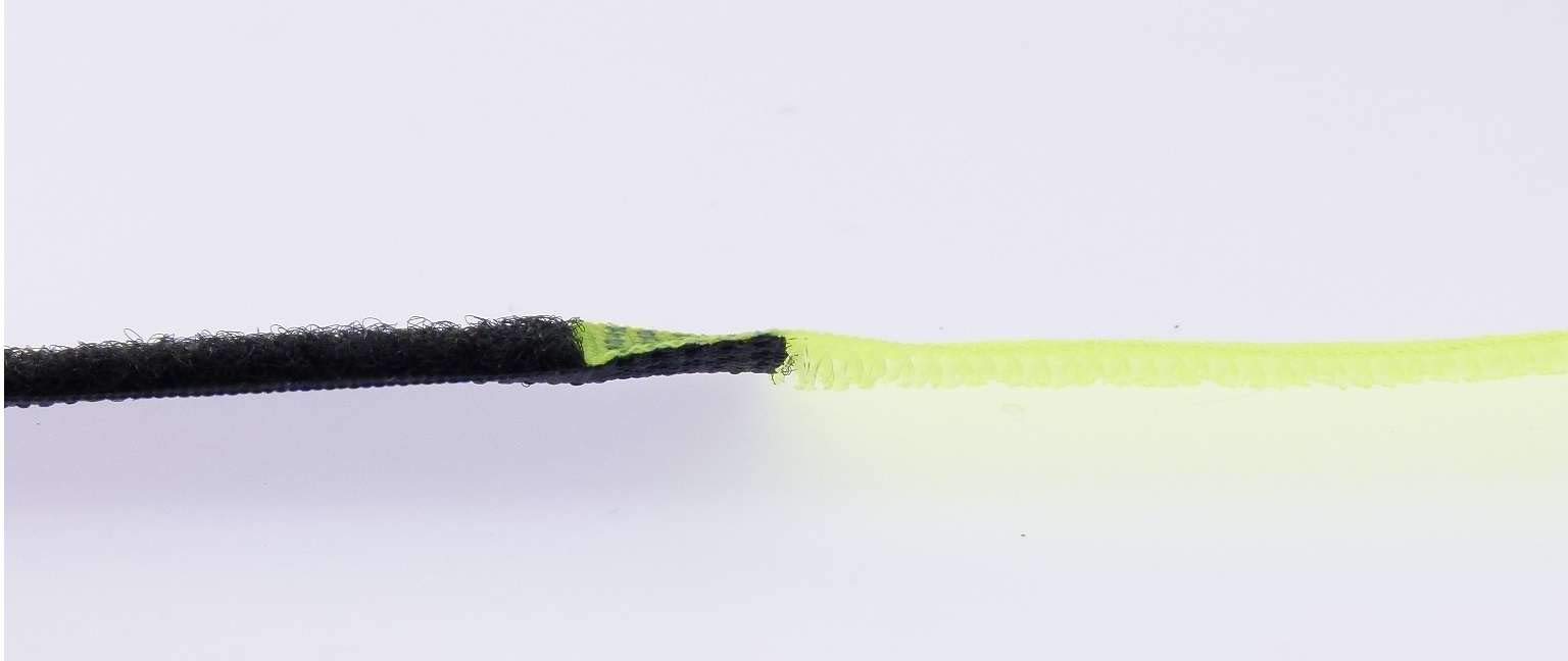 50x Kabelklett Klettband 300 x 20 mm neon gelb Öse Klett Kabelbinder Klettbänder