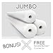 3 Pack Oodles Monster 55 Inch x 3.5 Inch Jumbo Swimming Pool Noodle Foam Multi-Purpose White