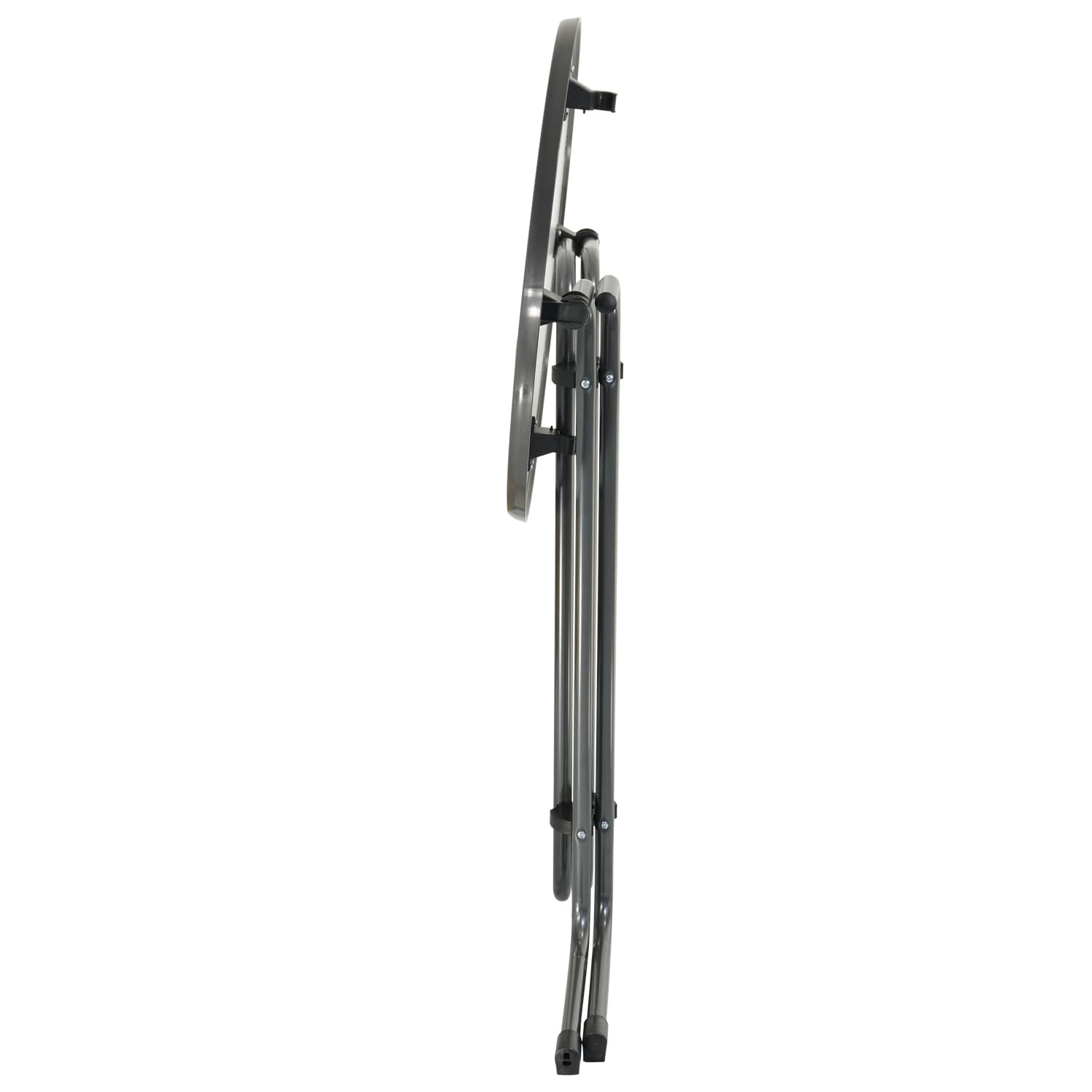 Stehtisch Bistrotisch Sevelit/Topalit klappbar Anthrazit (80 cm)