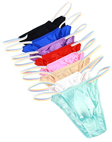 Winday Men Briefs Low Rise Ice Silk Triangle Bikini Briefs And Underwear B622 #TOP19