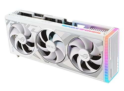 ROG Strix NVIDIA GeForce RTX 4090 Scheda Grafica, 24 GB GDDR6X 384-bit 21 Gbps PCIE 4.0, GPU Tweak III, ROG-STRIX-RTX4090-24G-WHITE - Scheda video - Immagine 1
