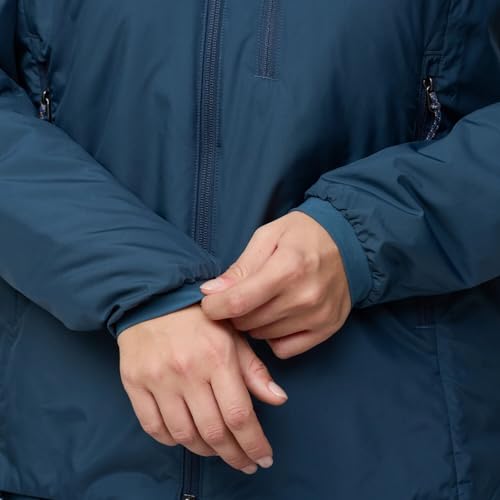 Fjällräven Damen Bergtagen 60 Insulation Jacke, Black/Deep Forest, L