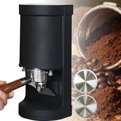 SHENGSHIYU Tamper 58mm,Druckeinstellung 5-30kg,1-3 Pressstufen,Höhenverstellbarer Ständer,Leicht Reinigbarer Tamper,Elektrisch Verstellbar Stempel,Gleichmäßige/Kompakte Verdichtung Black SHENGSHIYU Tamper 58mm,Druckeinstellung 5-30kg,1-3 Pressstufen,Höhenverstellbarer Ständer,Leicht Reinigbarer Tamper,Elektrisch Verstellbar Stempel,Gleichmäßige/Kompakte Verdichtung Black