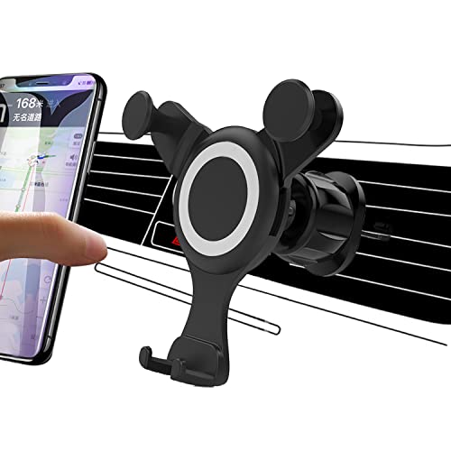 ZHJINGYU support de téléphone de voiture support de téléphone de voiture pour évent de voiture avec mains libres&Compatible avec téléphone de 4-6,2 pouces Cover