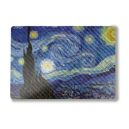 Carbon Fiber Laptop Skin Compatible with Surface Laptop 7 15" (2024) - Starry Night - Premium 3M Vinyl Protective Wrap Decal Cover - Easy to Apply | Crafted in The USA by MightySkins