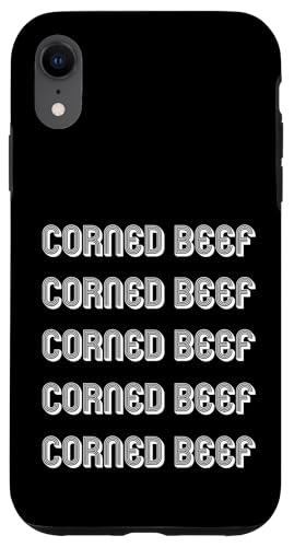 Comer carne en conserva Carcasa para iPhone XR
