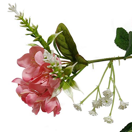 Flcsied Artificial Peony Flowers Garland, 6 Ft Floral Greenery Garland Rose Flower Vine Garland With Mixed Peony Flowers And Green Leaves For Wedding Dining Table Home Party Decor (6Ft) #TOP5