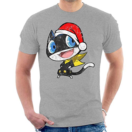 Santa Morgana Persona 5 Men's T-Shirt Heather Grey
