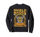 Awesome Shield Maiden Nordic Viking Valhalla Gifts