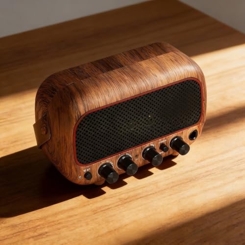 Altavoz para guitarra recargable de 5W para tocar sin enchufes con doble altavoz 3