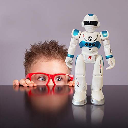 HALO NATION® Smart RC Robot for Kids Intelligent Programmable Model Robot Toys - Smart Robot, Intelligent Robot, Programing Robot, Dancing Singing & Led Eyes, Remote Control Gesture Sensing Robot - Image 8 thumbnail