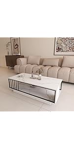 Amazon.co.jp: PluieSoleil ローテーブル センターテーブル 幅60cm+幅