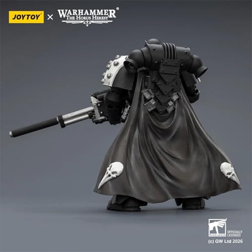 Warhammer: The Horus Heresy - Raven Guard Mor Deythan Shade with Nemesis Bolt Rifle 1:18 Scale Action Figure by JOYTOY - Used condition - Image 3