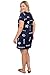 INGEAR Women’s Beach Swimsuit Cover Up Short Cotton Shift Dress Sleeveless Tee with Pockets