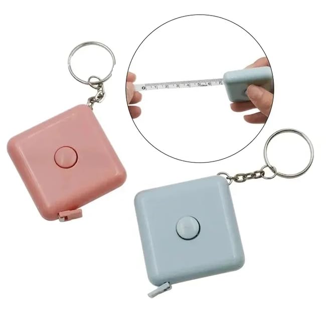 Indiana 2 pcs Mini Tape Measure 150 cm/60 inches,Perfect Body Tape Measure and Waist Tape Measure