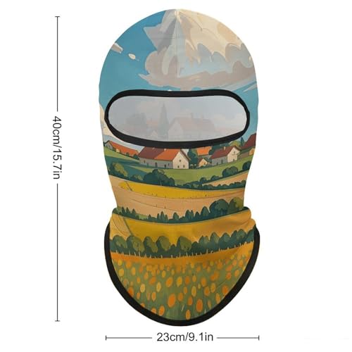 Balaclava para hombre y mujer, máscara para esquí, cubreboca integral estilo país, para ciclismo y motociclismo miniatura 2