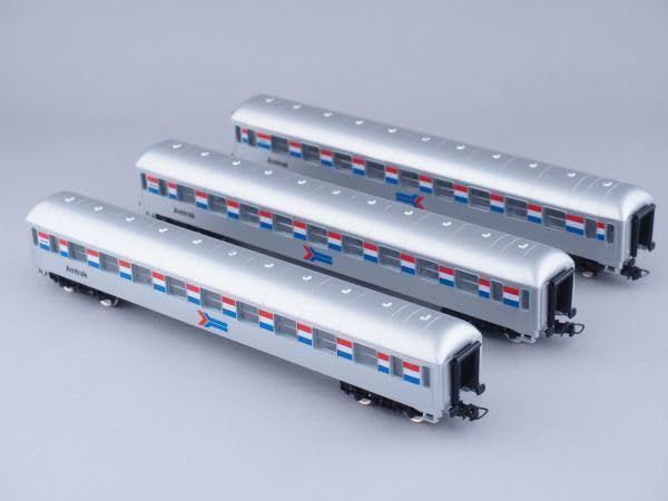 Amazon.co.jp: HOゲージ MEHANO 客車 Amtrak 3両セット : おもちゃ