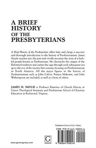 A Brief History Of The Presbyterians #TOP1