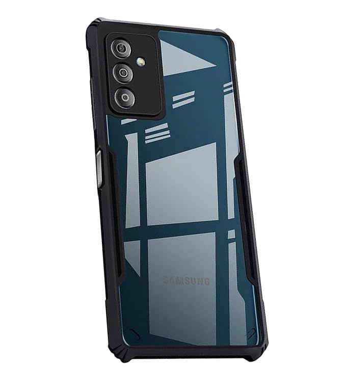 COBERTA Back Cover for Samsung Galaxy F23 5G Back Cover Case - Black Transparent (B0CGLK63G7) Amazon Price History, Amazon Price Tracker